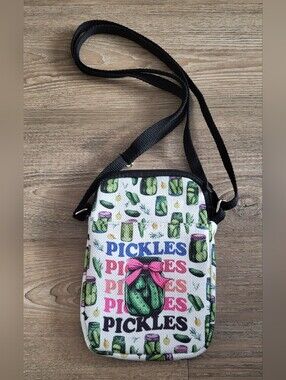 Pickles Print Crossbody Bag